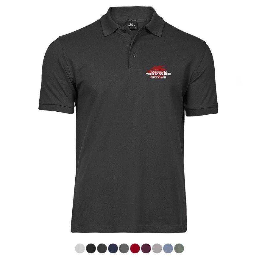 Polo Orgánico Atleta (+ Tu Logo)