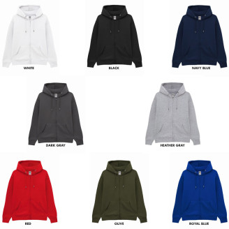 Classic Zip Sweatshirt (+ Your Logo)