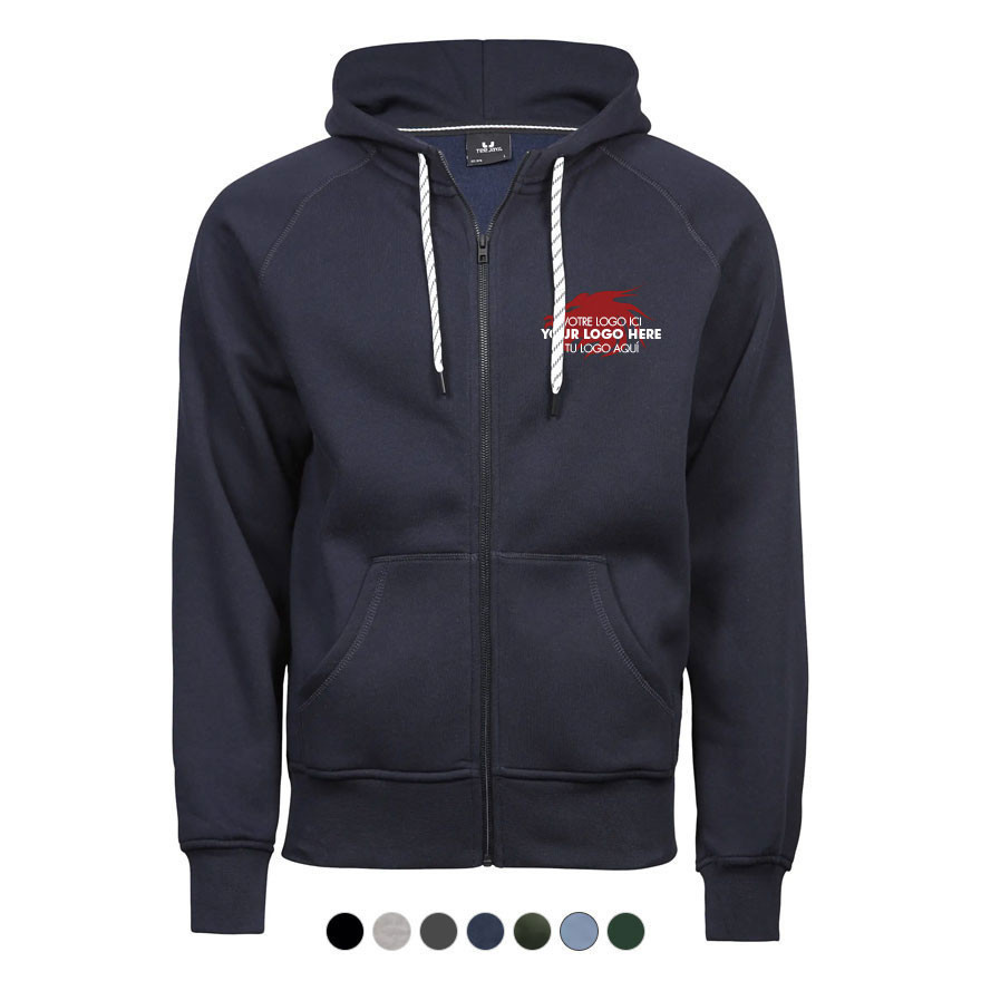 Athlete Zip Sweatshirt (+ Your Logo)