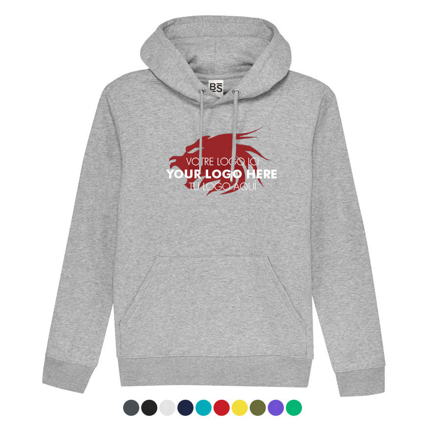 Jogging Noir (Pantalon & Sweat à capuche, 70% Coton / 30 % Polyester 280g)